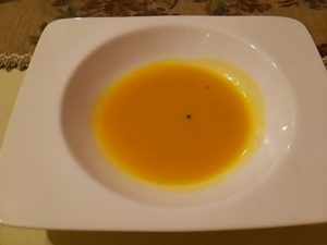 一番館(西光寺)のかぼちゃのスープ