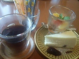 cafe cocorotte(カフェ ココロッテ)の食後のドリンクとデザート