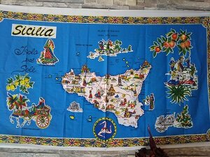 Gambino's Pizzaria(ガンビーノ ピッザリア)のシチリアの地図