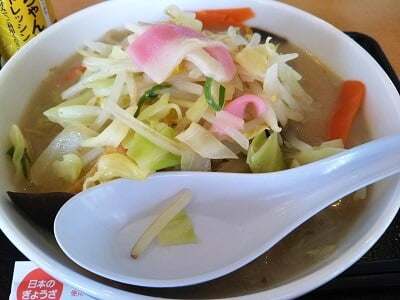 リンガーハット鹿児島隼人店の野菜たっぷり食べるスープ