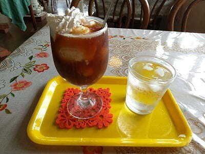 カフェ＆レスト門舞蘭のコーヒーフロート