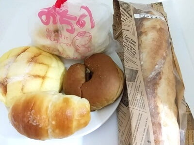 SUMOMO志布志本店の買ったパン
