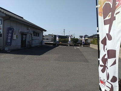 ぎゅう太霧島店の横にはテイクアウト駐車場