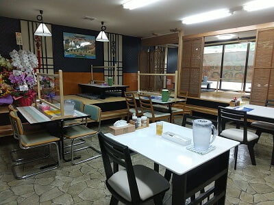 韓国家庭料理店ハナの店内の雰囲気