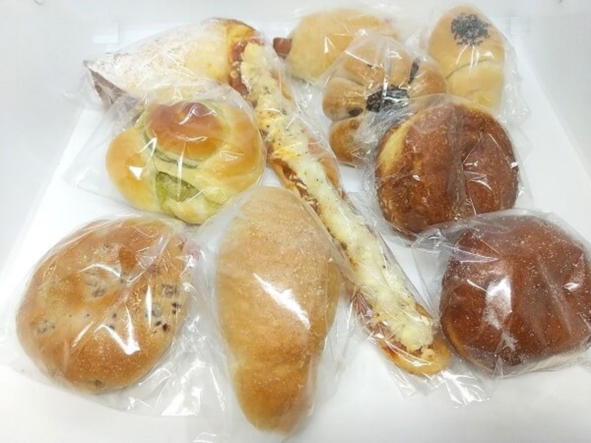 すまいるパンの買ったパンの写真