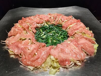 牛ちゃん霧島店の炊き肉セット