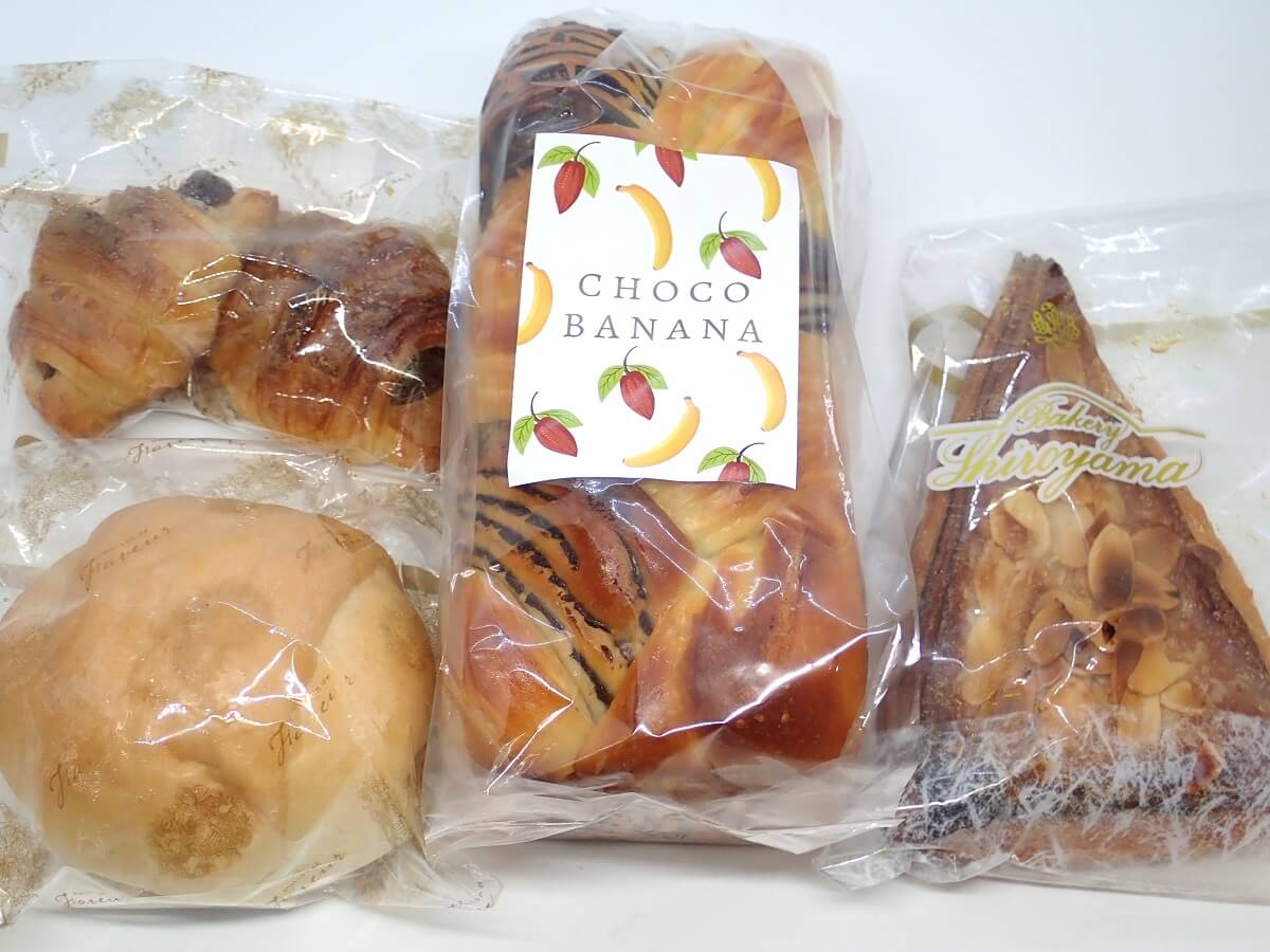 メゾンドファヴールの買ったパンの写真