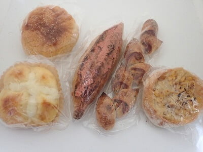 黒田パンの買ったパンの写真
