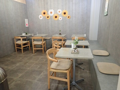 薩摩茶屋たばねのしの店内の雰囲気