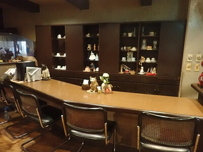 coffee紙風船の左側の雰囲気