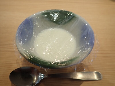 こめやさかなや 卸本町店の定食後のデザート