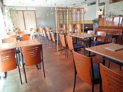 cafe ma・na・naの店内の雰囲気